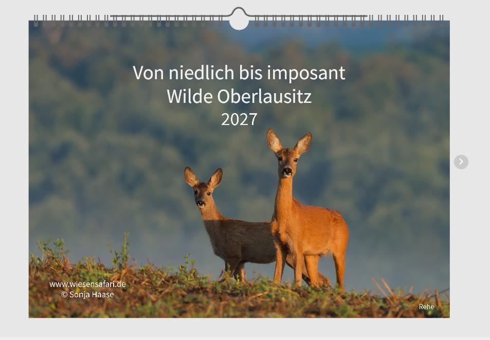 Naturkalender 2027 DIN A3